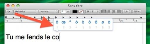 Les Caract Res Sp Ciaux Sur Mac Os X