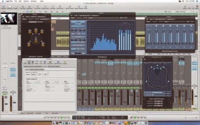 Interface de Logic Pro 8 en 2007