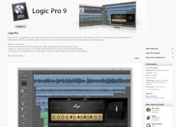 Logic pro 9 sur le MAc App Store, glossaire YOUTIPS