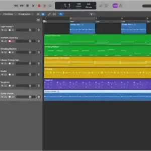 Logic Pro glossaire du Home Studio, enregistrer en midi sur plusieurs pistes