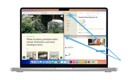 la nouvelle gersion des fenêtres de macos sequoia